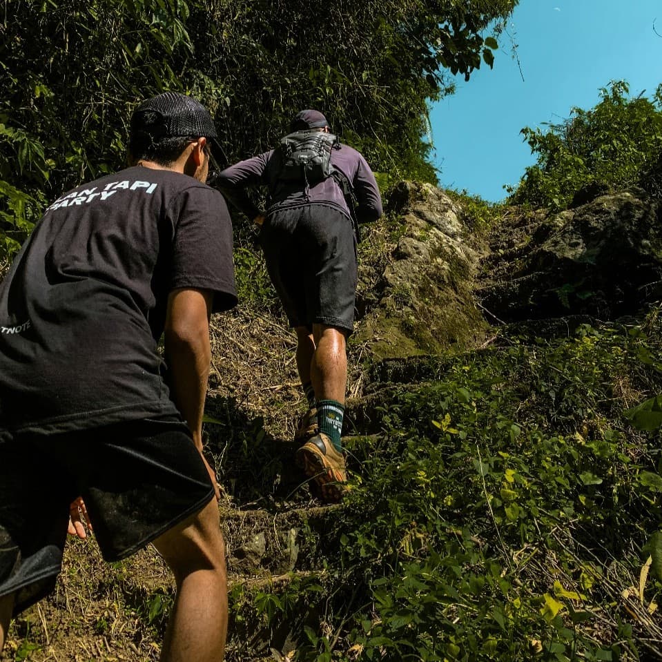 Trail Run Waterfall